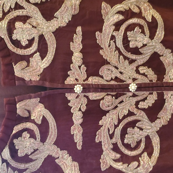 Pakistani Organza fancy kurta - Picture 5 of 9